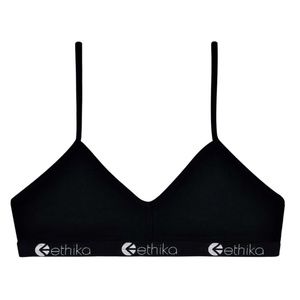 NEW Ethika Modal-  Midnight Black  Bralette Bra